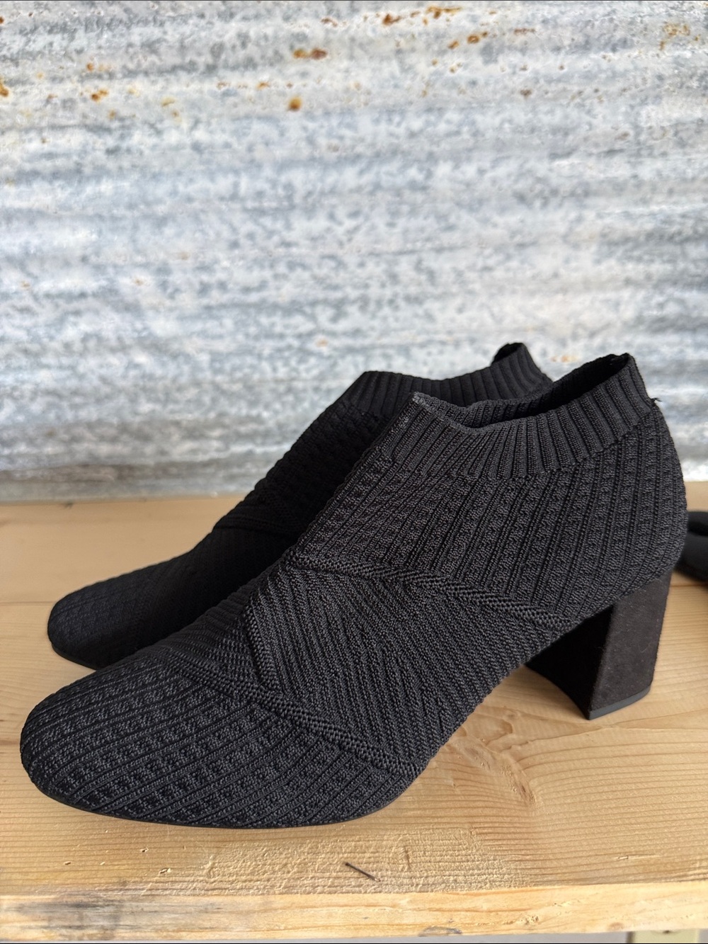 Impo Nancia Stretch Knit Ankle Booties
